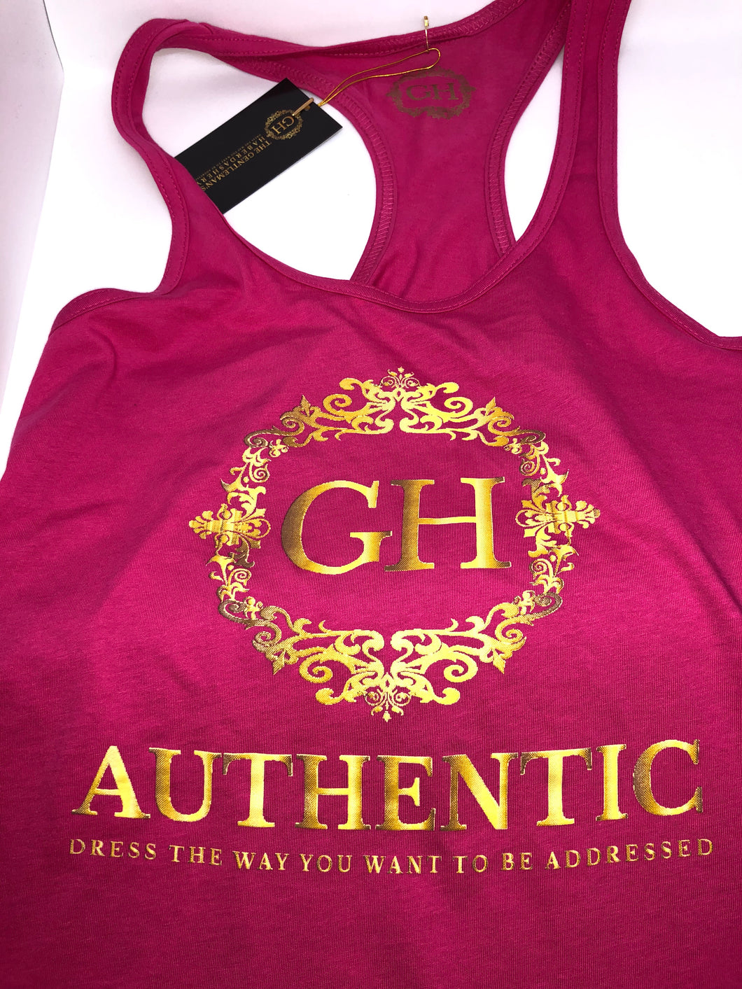 GH Authentic Women's Hot Pink Tank Top
