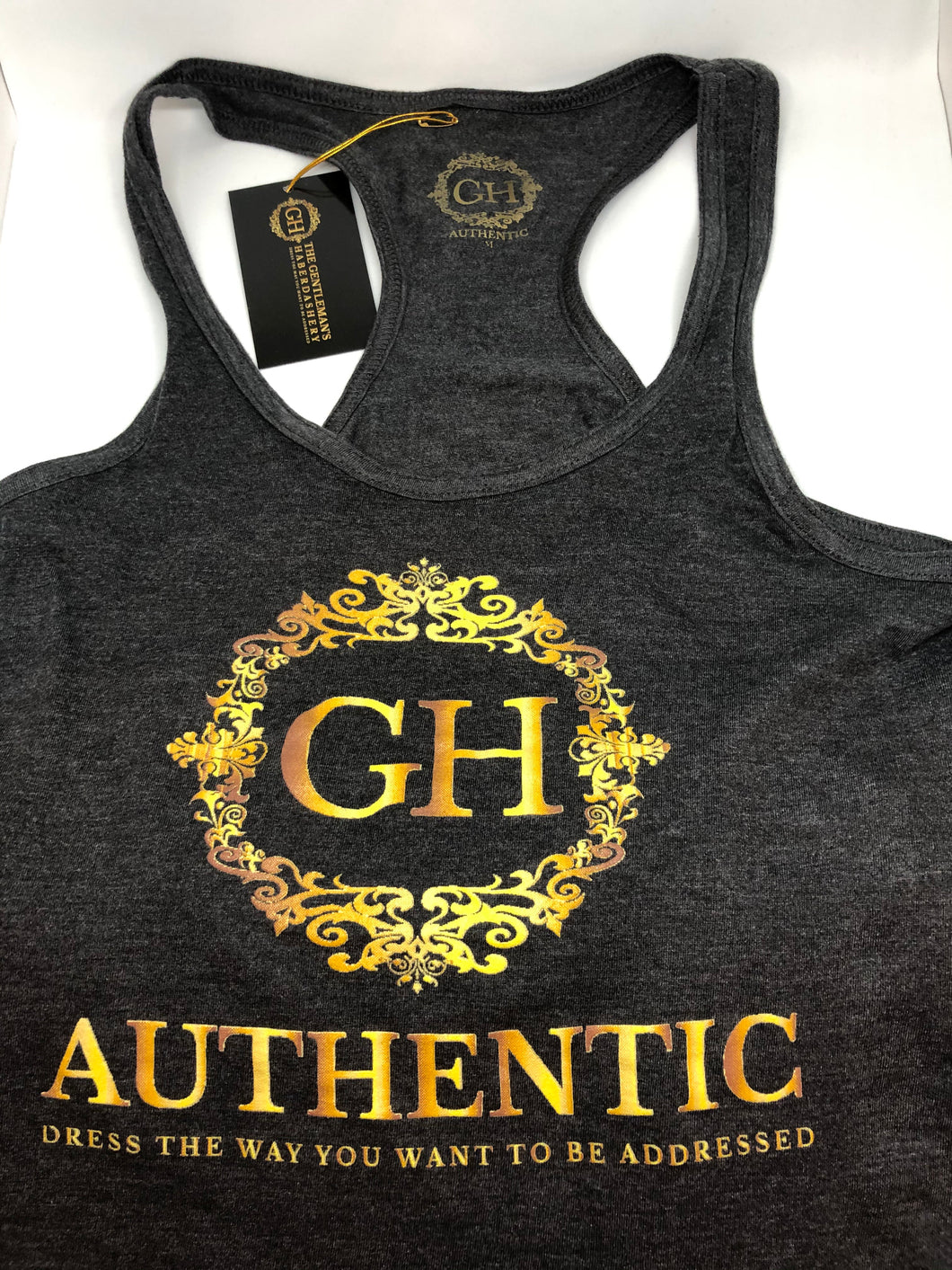GH Authentic Women's Charcole Grey Tank Top