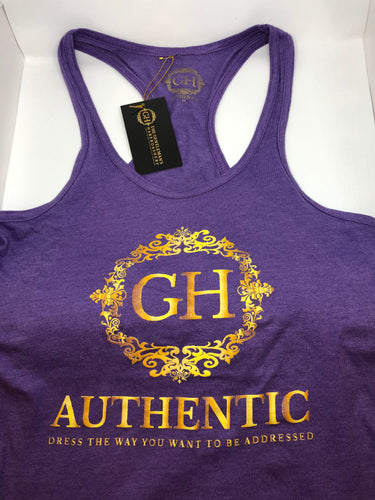 GH Authentic Women's Purple Tank Top