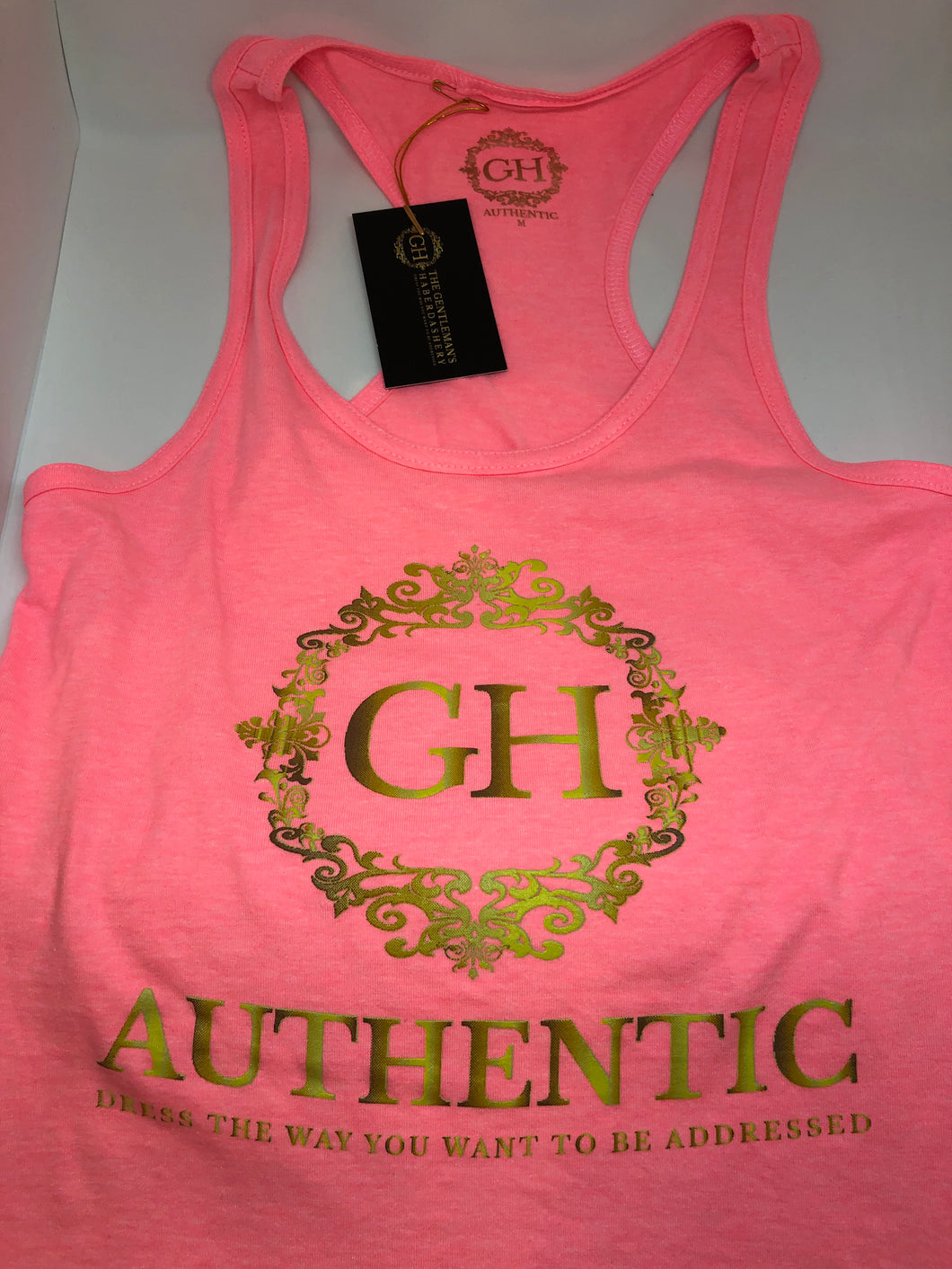 GH Authentic Women's Pink Tank Top