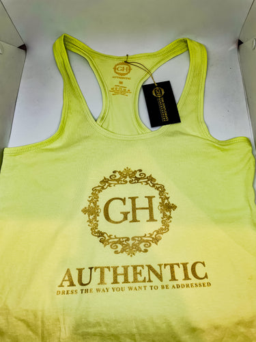 GH Authentic Women's Lemon Lime Tank Top