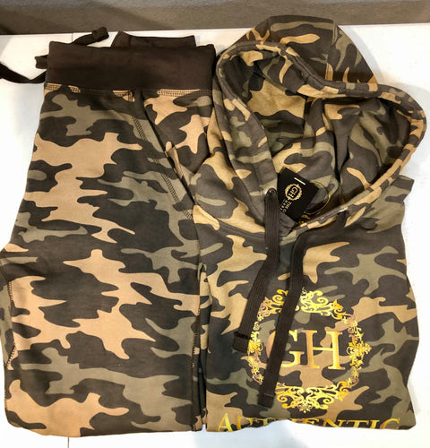 Camouflage Brown GH Authentic Hoodie Set (Limited Edition)